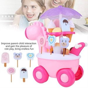 ماشین برقی آب نبات بستنی فروشی مدل زرافه Candy Ice Cream Car -اسباب بازی
